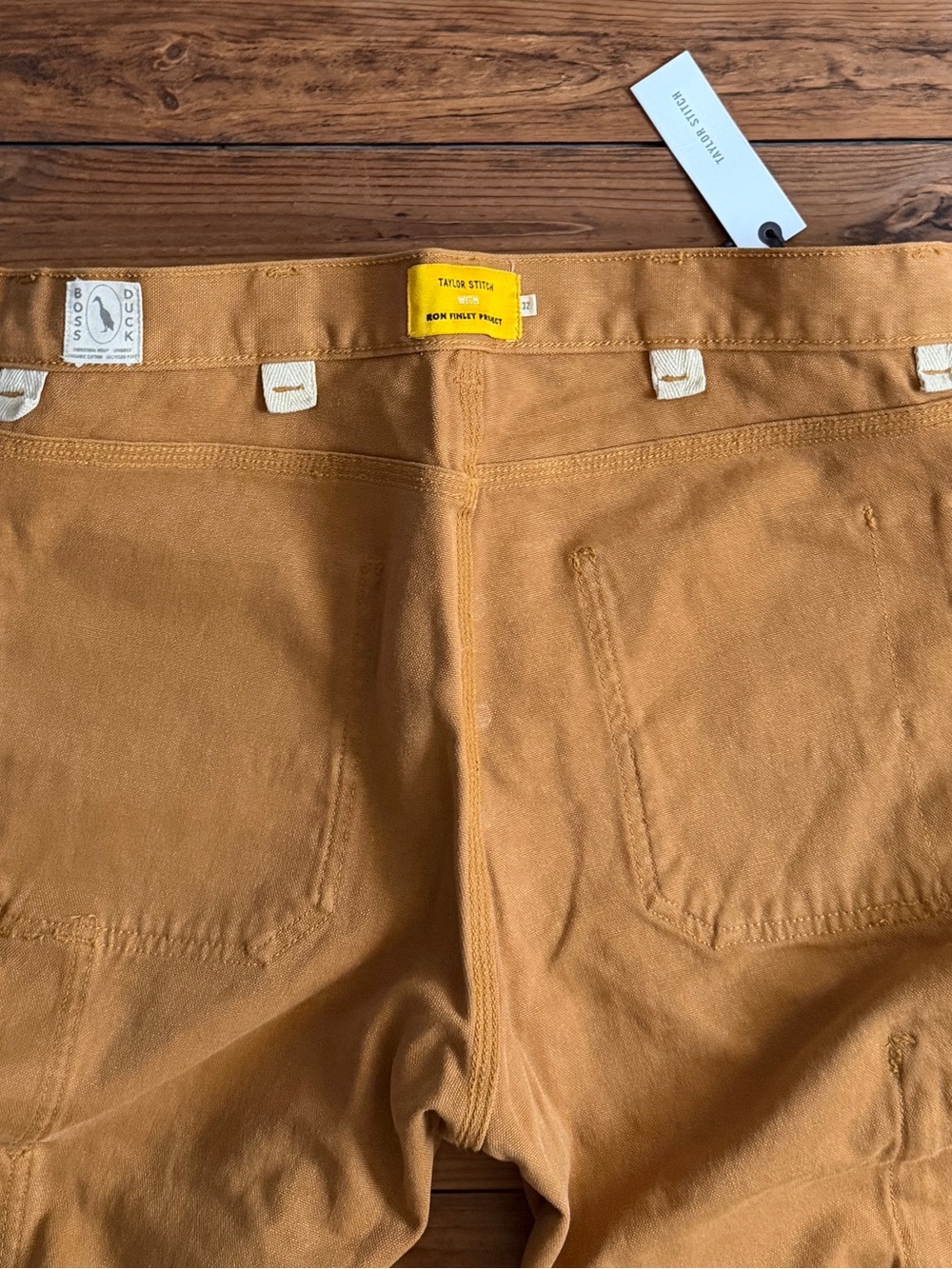 Taylor Stitch x Ron Finley Boss Duck Carpenter Pant 32 NWT - Picture 14 of 15